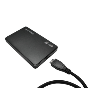 LogiLink UA0256 Hölje för lagringsenheter HDD-hölje Svart 2.5"