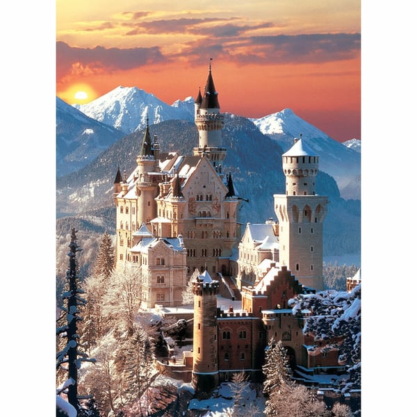 Clementoni High Quality Collection Neuschwanstein Pussel 1500 styck Liggande