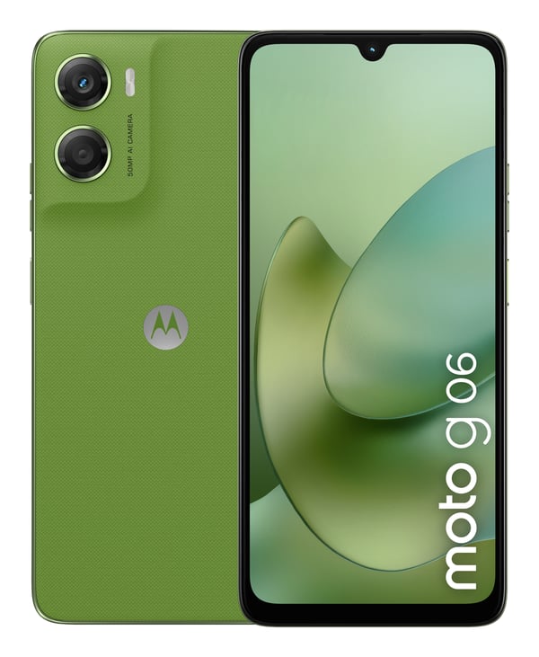 Motorola moto g06 17,5 cm (6.88") Kaksois-SIM Android 15 4G USB Type-C 4 GB 256 GB 5200 mAh Vihreä