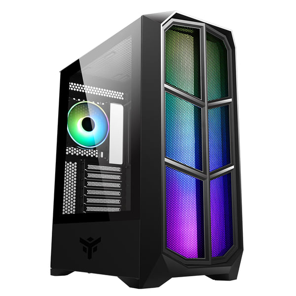 itek VERTIBRA Y210 Midi Tower Svart