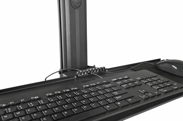StarTech.com WKSTNCART desktop arbejdsplads med siddestativ