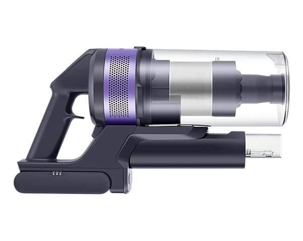 Samsung VS15A6031R4/GE upprättstående dammsugare och elektrisk sopborste Skaftdammsugare Batteri Torr Cyklonisk Utan påse 0,8 l 410 W Svart, Lila