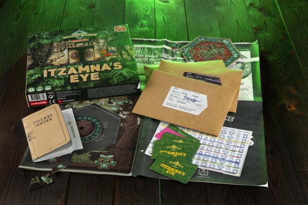 Jumbo Escape Quest Itzamna's Eye Kortspil Trivia