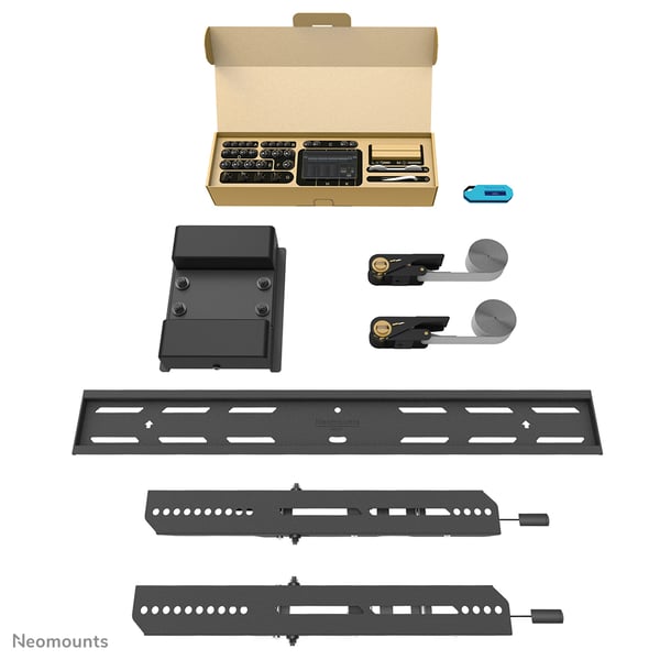 Neomounts WL35S-910BL16 tv-beslag 190,5 cm (75") Sort