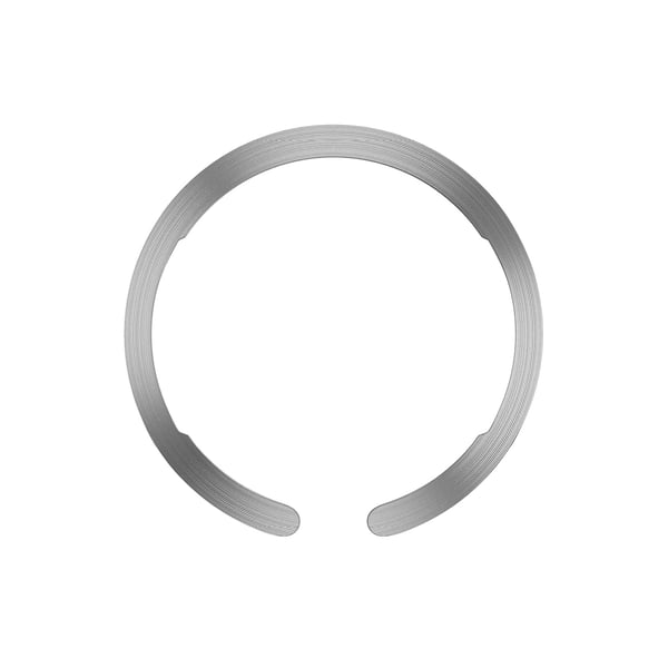 PanzerGlass ® Bang On MagSafe Compatibility Ring iPhone 16 | 15 | 14 | 13 | 12 Genomskinligt skärmskydd Apple 1 styck