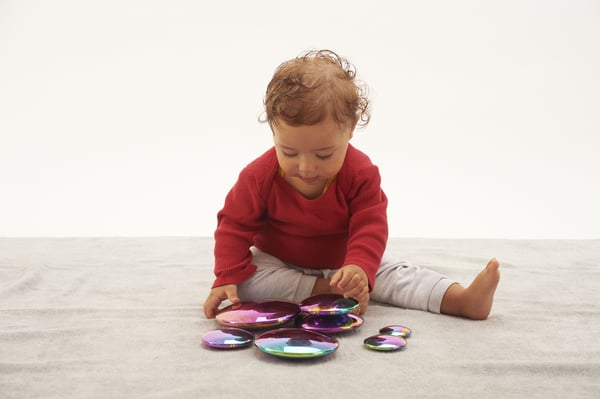 Tickit Sensory Reflective Colour Burst Buttons