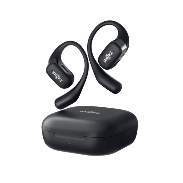 SHOKZ OpenFit Hörlurar Trådlös Öronkrok Samtal/musik/sport/vardag Bluetooth Svart