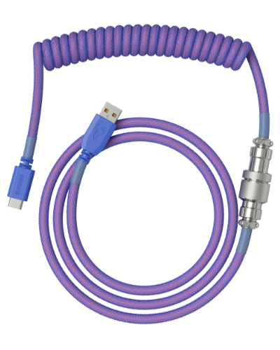 Glorious Gaming Coiled Violet 1,37 m