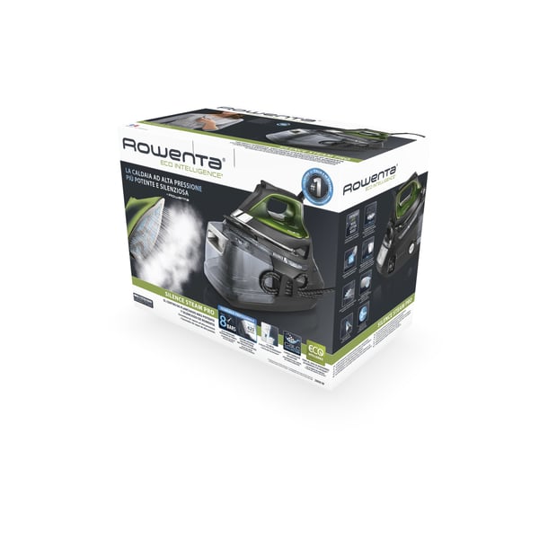 Rowenta DG9248 2800 W 1,3 L Microsteam 400 HD Laser-strygesål Sort, Grå