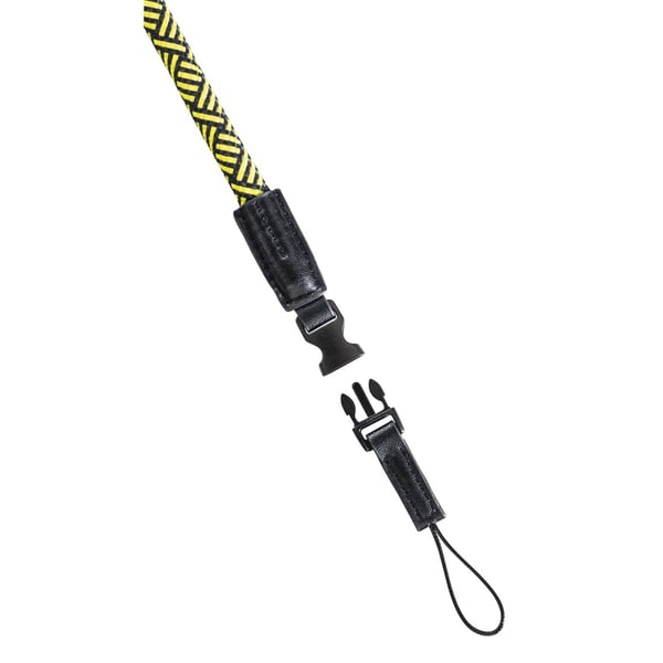 Hama Braid 120 remmar Digitalkamera Nylon Svart, Gul