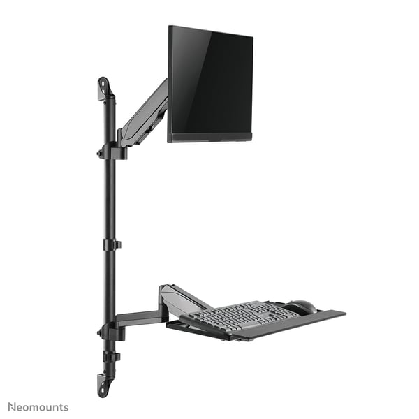 Neomounts WL90-325BL1 desktop arbejdsplads med siddestativ