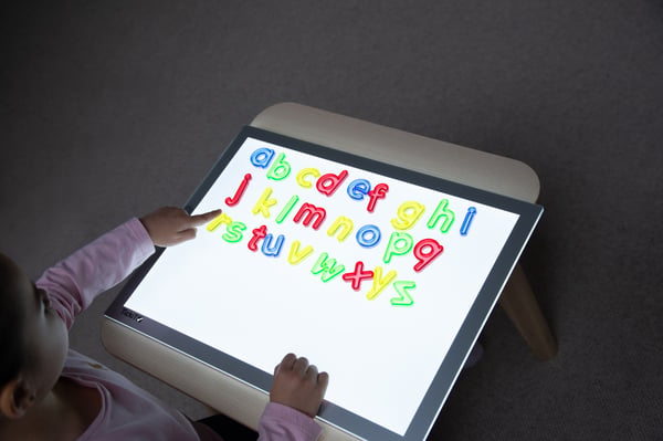 Tickit Translucent Letters Lowercase
