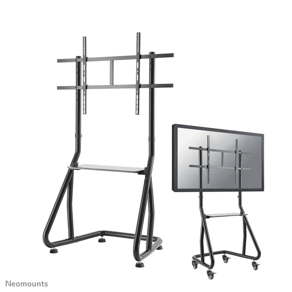 Neomounts NS-M3800BLACK multimedialaitteiden kärry ja teline Musta