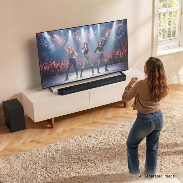 Samsung HW-Q600H/XC soundbar-kaiutin Musta 3.1.2 kanavaa 320 W