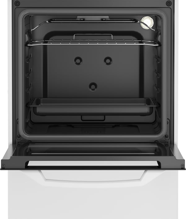 Beko CSS42014FW Fritstående komfur Elektrisk Gaskomfur Hvid