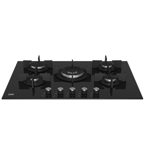 Beko HILW75222S Svart Inbyggd 75 cm Gas 5 zone(s)