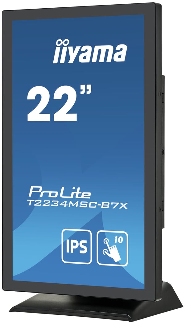 iiyama ProLite T2234MSC-B7X computerskærm 54,6 cm (21.5") 1920 x 1080 pixel Fuld HD Berøringsskærm Sort