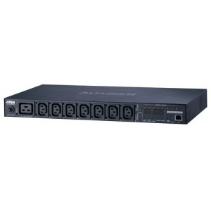 ATEN PE6208G strømforsyningsenhed (PDU) 8 AC stikkontakt(er) 1U Sort