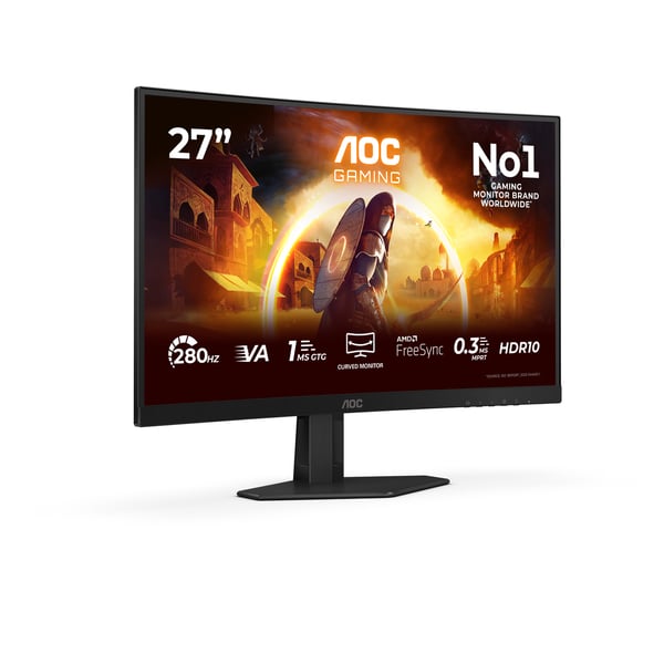 AOC G4 C27G4ZXE computerskærm 68,6 cm (27") 1920 x 1080 pixel Fuld HD LED Sort, Grå