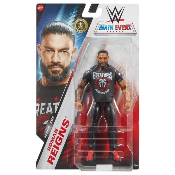 WWE Main Event Roman Reigns Action Figure