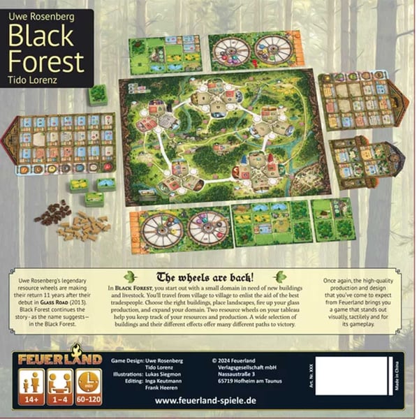 Asmodee Black Forest Brætspil