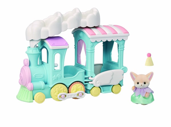 Sylvanian Families Baby Regnbågståg