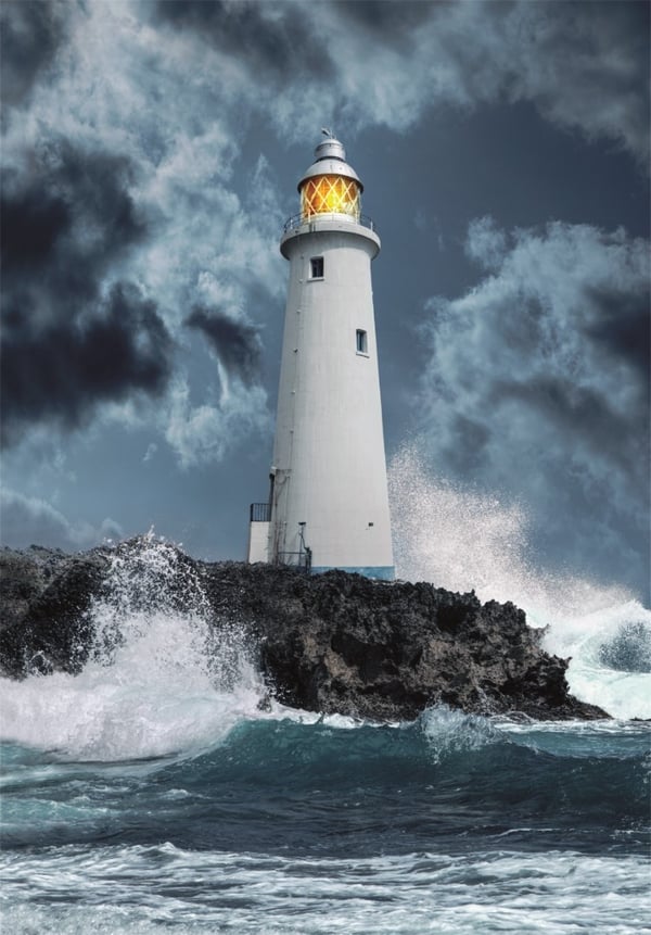 Clementoni 1000 pcs. CB Lighthouse In The Storm