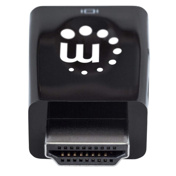 Manhattan 151542 kabelomvandlare (hane/hona) HDMI VGA, 3.5mm Svart