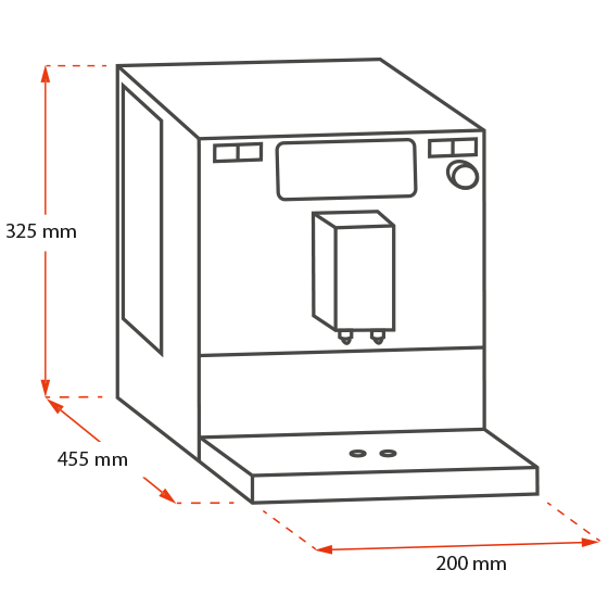 Melitta 6774120 kaffemaskine Fuld-auto Espressomaskine 1,2 L