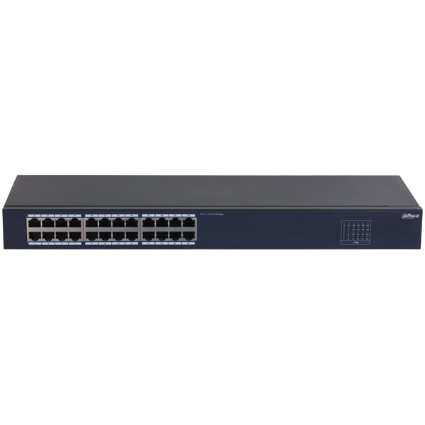 Dahua Technology SF1024 Hallitsematon L2 Fast Ethernet (10/100) Musta