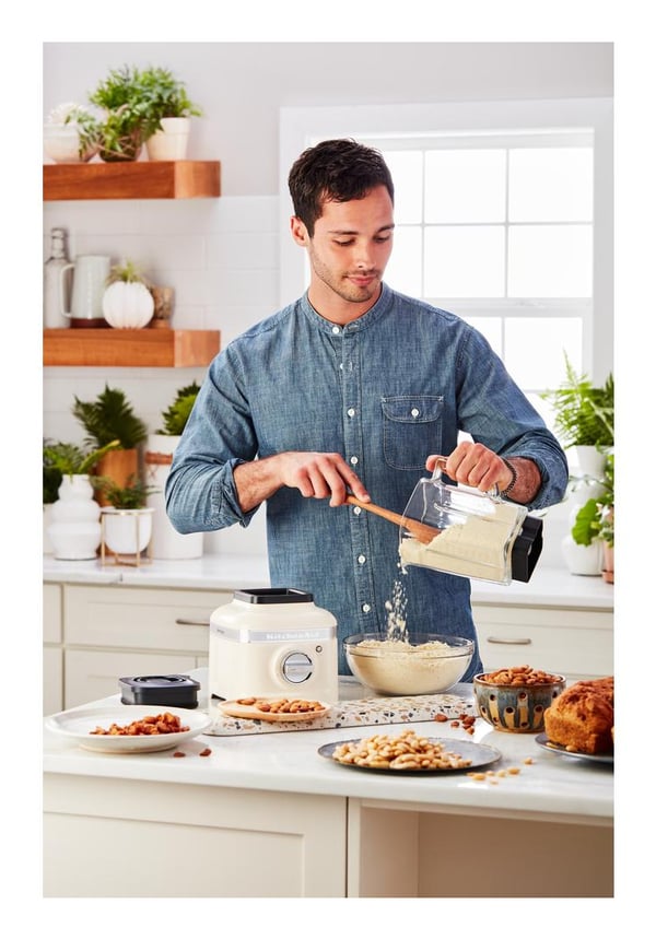 KitchenAid 5KSB4026EAC ARTISAN K400 1,4 l Bänkmixer 1200 W Gräddfärgad
