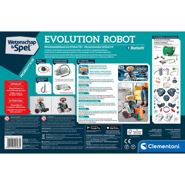 Clementoni Science & Jeu robotique Evolution Robot