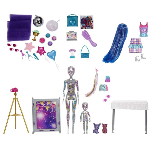 Barbie Méga Coffret Color Reveal