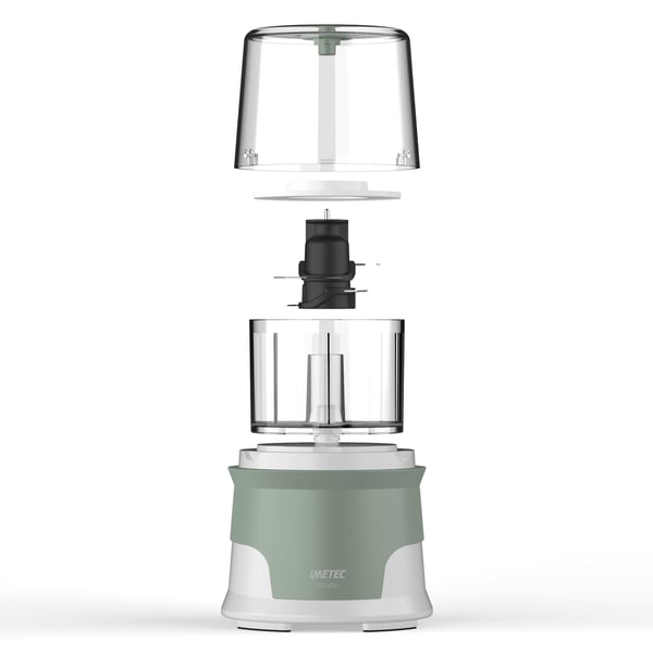 Imetec Tritapiù 0,6 l 1000 W Grön, Vit