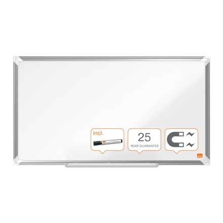 Nobo Premium Plus Emalj Whiteboard EU Ecolabel 710x400 mm