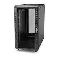 StarTech.com RK2536BKF palvelinteline 25U Itseseisova teline Musta