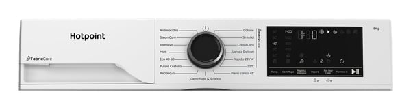 Hotpoint HB 83 CARE IT vaskemaskine Front-læsning 8 kg 1400 rpm Hvid