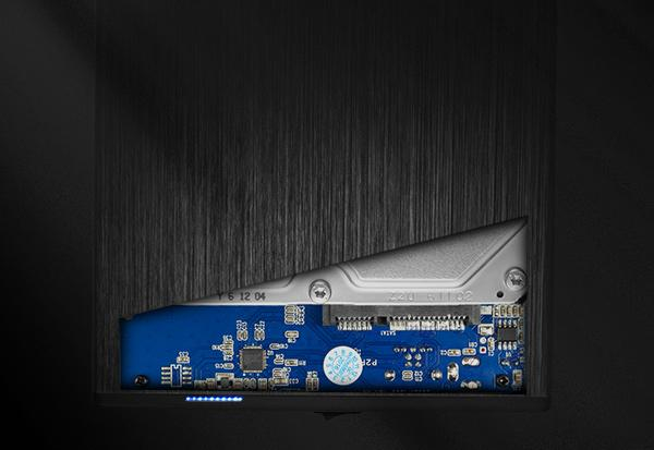 Axagon EE35-XA3 Hölje för lagringsenheter HDD-hölje Svart 3.5"
