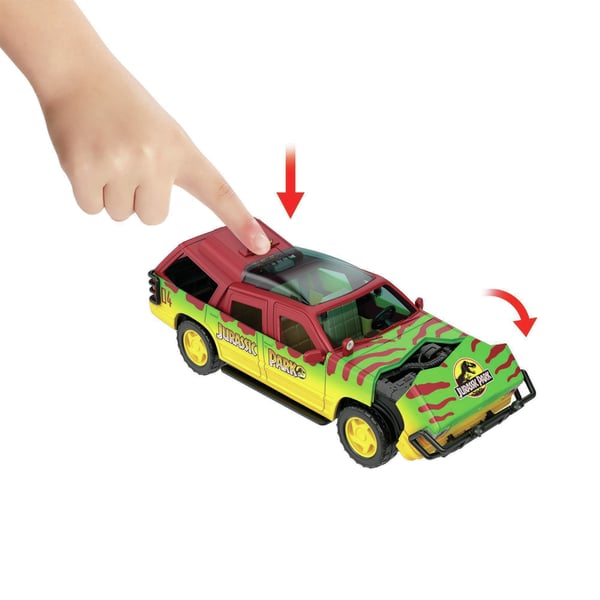 Jurassic World EPIC ATTACK CRASH 'N ATTACK FORD EXPLORER