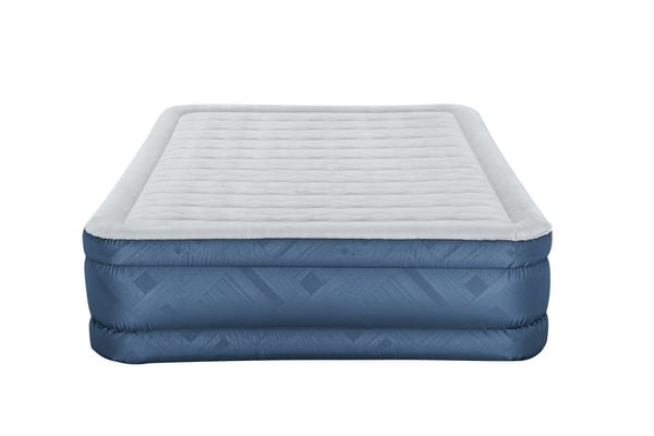 Bestway 69075 / 23 luftmadras Dobbelt madras Blå, Hvid Unisex