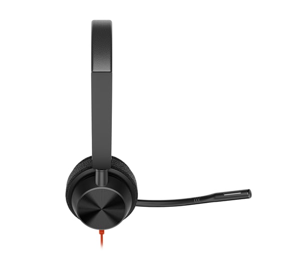HP Poly Blackwire 3320 Stereo USB-C Headset + USB-C/A-adapter
