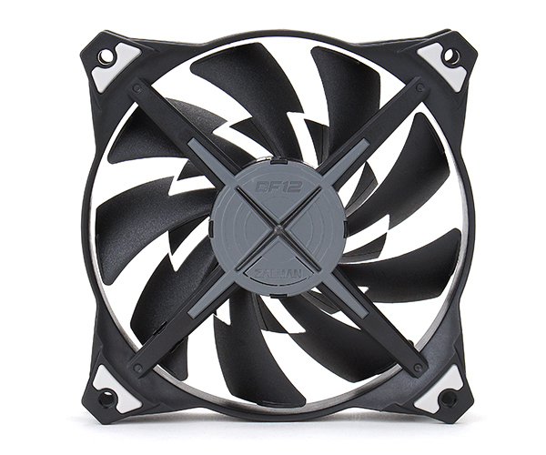 Zalman ZM-DF12 Computerkølesystem Computerkabinet Ventilator 12 cm Sort