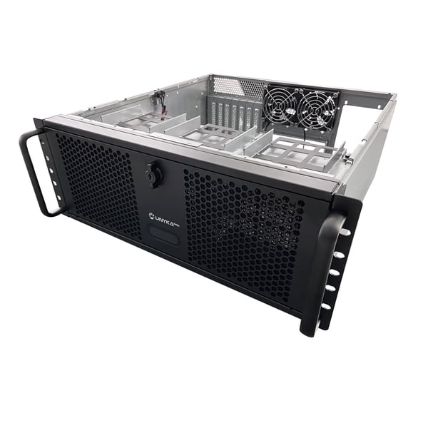 UNYKAch 4U 19″ UK4339H Stativ Sort, Sølv