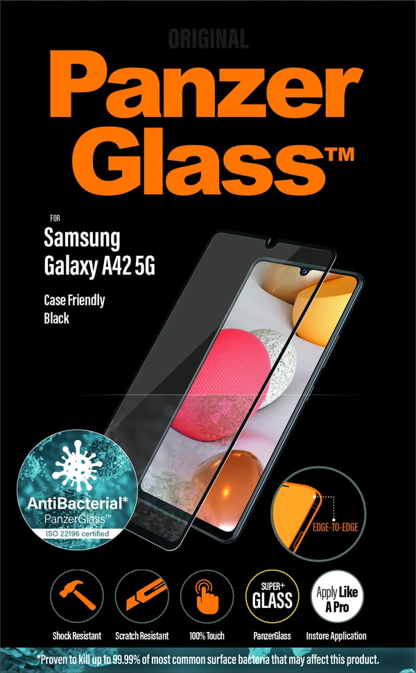 PanzerGlass ® Skærmbeskyttelse Samsung Galaxy A42 5G