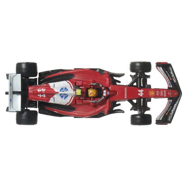 Hot Wheels Formula 1-racerbil, formgjutna samlarleksaker i skala 1:64 (stilen kan variera)