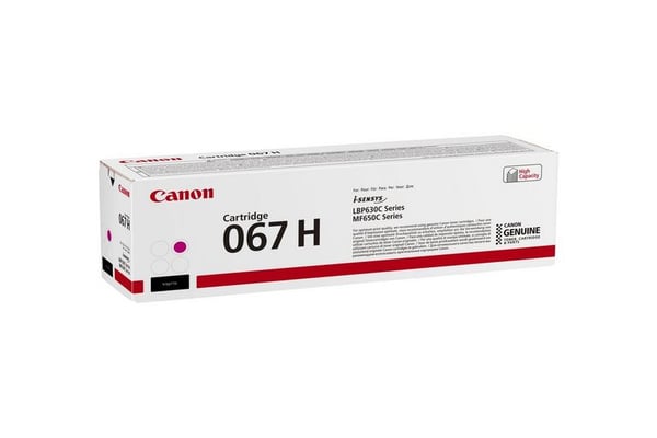 Canon 067H värikasetti 1 kpl Alkuperäinen Magenta