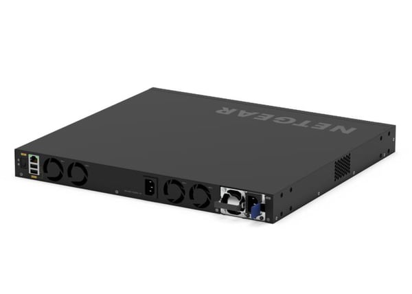 NETGEAR GSM4328 Administreret L3 Gigabit Ethernet (10/100/1000) Strøm over Ethernet (PoE) 1U Sort