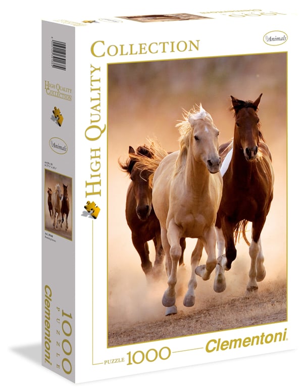 Clementoni 39168 puslespil 1000 stk Dyr
