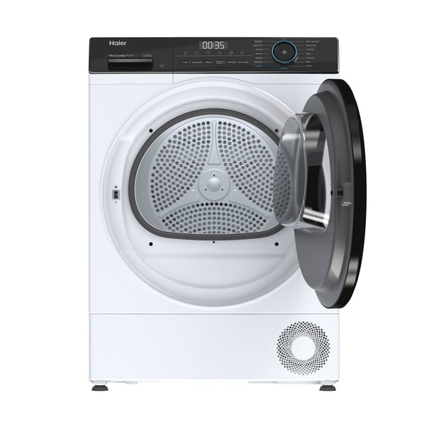 Haier HD90-A3939E tumlare Fristående Frontmatad 9 kg Vit