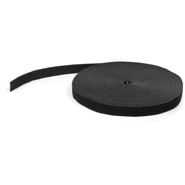 StarTech.com HKLP50 nippuside Koukullinen ja lenkillinen nippuside Nailon Musta 1 kpl
